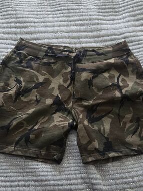Polo by Ralph Lauren Men’s Camouflage Athletic Shorts - Olive & Brown